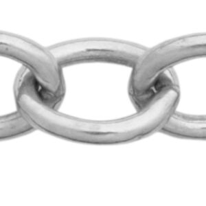 Verlängerungskette mit Schlaufe Silber 925/- Länge 70,00mm