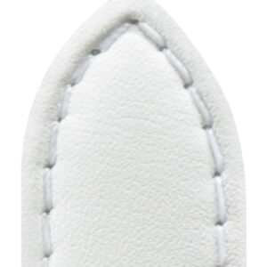 Lederband Echtleder genäht 22mm weiß