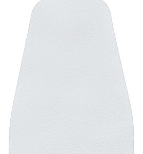 Lederband Nappa Clip 6mm weiß