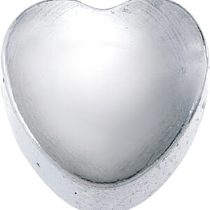 Erstohrstecker System 75 weiß Herz Studex