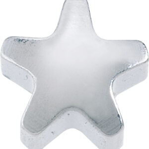 Erstohrstecker System 75 weiß Stern Studex