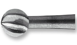 HM-Kugelfräser, grobe Verzahnung Ø 0,5 mm