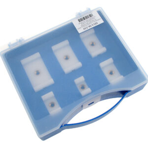 Delrin-Druckstück-Sortiment eckig