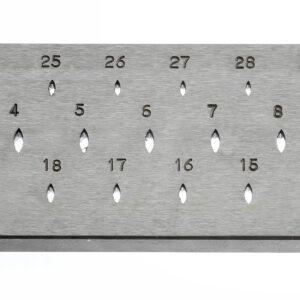 Zieheisen Navette 6x2,3 - 3x1,1 mm