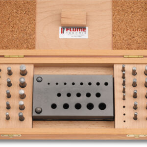 Aushauer-Sortiment rund 3-14 mm mit Zentrierern