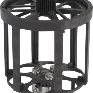 Korbhalter Ø 80 mm beschichtet