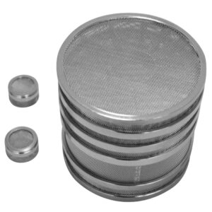 Korbset komplett aus Edelstahl elektropoliert Ø 80 mm