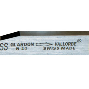 Stichel aus HSS Glardon Vallorbe flach 1,0 mm GRS