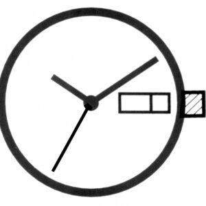 Kleinuhrwerk Quarz Japan VJ53 SC, D3, W3