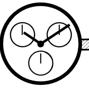 Kleinuhrwerk Quarz Japan VD76 KLS