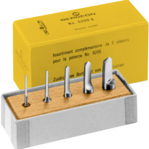 Reibahlen-Sortiment für Comtoises-Lager Bergeon