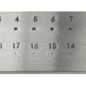 Zieheisen quadratisch 2,0 - 0,2 mm