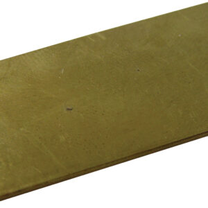GRS-Übungsplatten Messing 25,4x50,8 mm