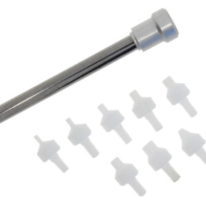 Haltebrosche mit Gewinde 2,8 mm für Zeigersetzgerät Horotec