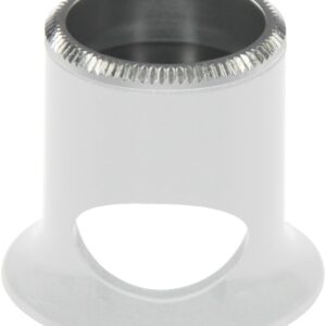 Uhrmacherlupe weiß 4x Bikonvexe Linse Bergeon Air