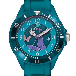 s.Oliver Silikonband türkis SO-2597-PQ