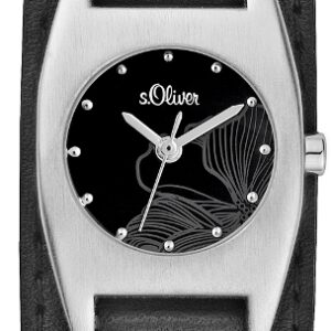 s.Oliver Lederband schwarz / grau SO-1852-LQ