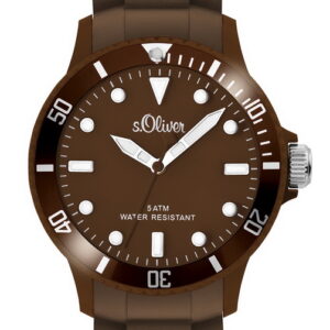 s.Oliver Silikonband braun SO-2307-PQ