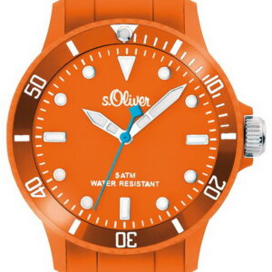 s.Oliver Silikonband neon-orange SO-2332-PQ