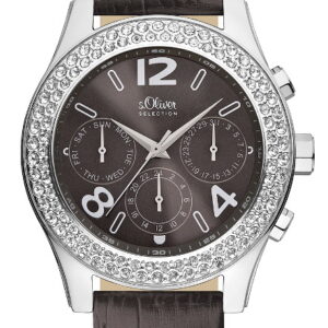 s.Oliver Lederband braun SO-2241-LM