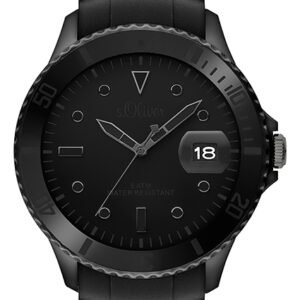 s.Oliver Silikonband schwarz SO-2683-PQ