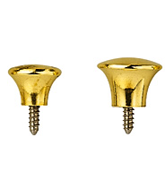 Zierteil Türknopf Messing