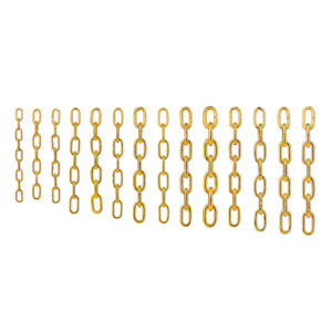 Gewichtskette gelb L:1800 Gliedlänge: 11,6 Ø 8,9mm