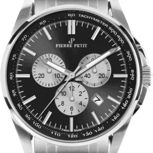 Pierre Petit Chronograph Le Mans schwarz Swiss Made