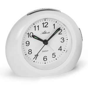 Atlanta 1989/0 Quarzwecker Crescendo weiss