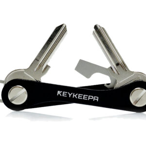 Keykeepa Aluminium für bis zu 12 Schlüssel, schwarz