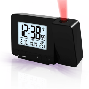 TECHNOLINE Projektionswecker schwarz