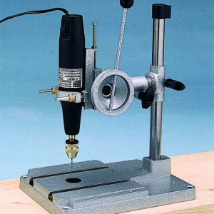 Bohrständer Metall Höhe 260mm, Sockel 135x195mm