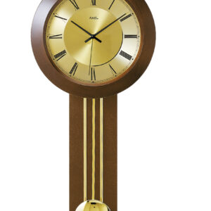 AMS Funk-Pendeluhr Aarau Nussbaum