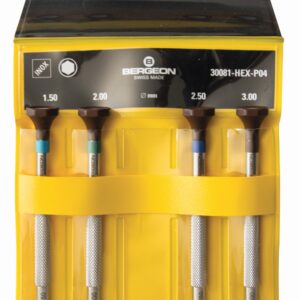 Schraubendreher-Satz 4 Stück mit 6-kant-Klingen