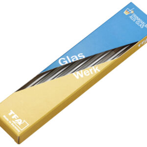 Trinkhalme/ Strohhalme aus Glas, Ø 8mm, Länge 20cm