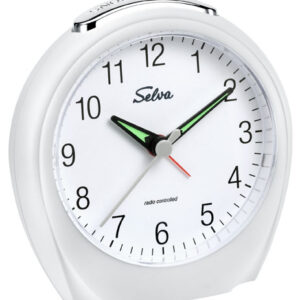 SELVA Funkwecker ESSEN, weiß