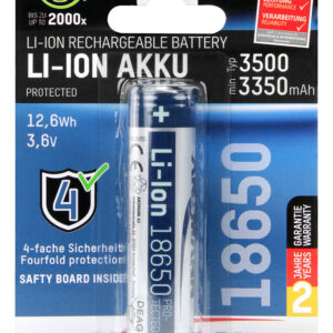 Ansmann 18650 Batterie Akku