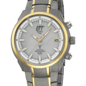Eco Tech Time Solar Drive Funk Aquanaut II Titan Herrenuhr - EGT-11336-40M