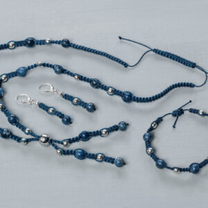 Schmuckbastelset Sodalith