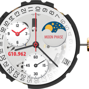 Kleinuhrwerk Quarz ETA G10.962 D4