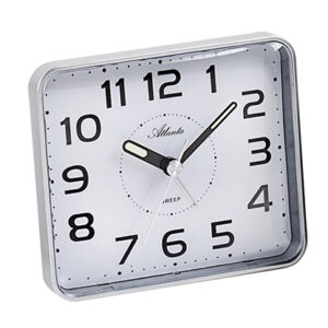 Atlanta 1973/19 Quarzwecker silber