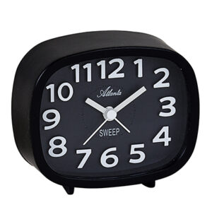 Atlanta 2111/7 Quarzwecker schwarz