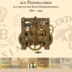 Buch Wort- und Bildmarken auf Pendeluhren