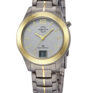 MasterTime Damen-Funkuhr Expert Titan bicolor - MTLT-10354-42M
