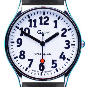 Uhren Manufaktur Ruhla - Spezialuhr - extra große Ziffern - kontrastreich - für Menschen mit Sehschwäche