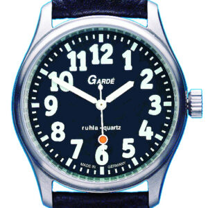 Uhren Manufaktur Ruhla - Spezialuhr - extra große Ziffern - kontrastreich - für Menschen mit Sehschwäche