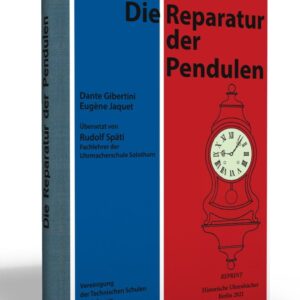 Buch Die Reparatur der Pendulen