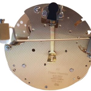 Tischuhrwerk Hermle 131-041, 8-Tage, Pendel 21cm , Schlag auf Gong