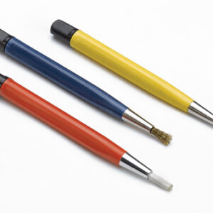 Sortiment Handkratzbürste Messing, Glasfaser, Stahl