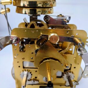 Tischuhrwerk Hermle 150-080, 14-Tage, mit Schlag